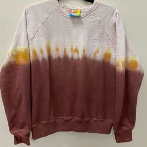 Big bud press tie dye crewneck sweatshirt - XS